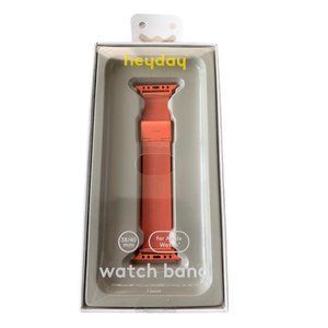 Apple Watch Metal Mesh Band – Coral